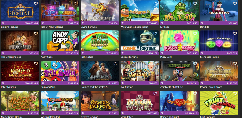 Casino Matropol Casino Oyunları