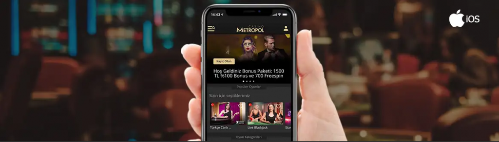 Casino Metropol İphone Nasıl İndirilir