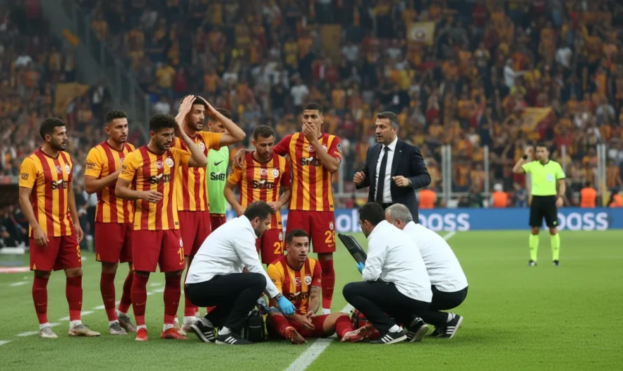 Galatasaray, Gabriel Sara’nın Sakatlığı ile Şampiyonluk Hedefini Zora Soktu